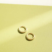 Daisy London | Polly Sayer Huggies - LARGE Gold Plated