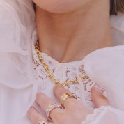 Daisy London | Polly Knot Chain Necklace 18ct Gold Plate