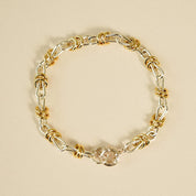 Daisy London | Polly Newman Mixed Metal Knot Chain Bracelet