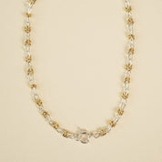 Daisy London | Polly Newman Mixed Metal Knot Chain Necklace