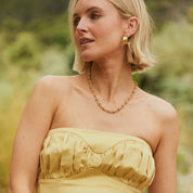 Daisy London | Polly Sayer Knot Chain Necklace - Gold Plate