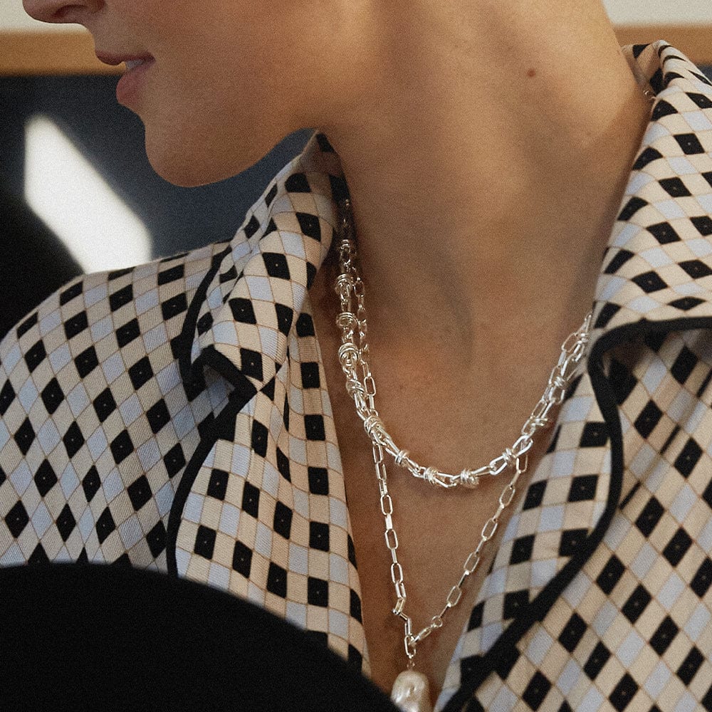 Daisy London | Polly Sayer Knot Chain Necklace
