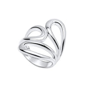 Penmans | Open Wave Wrap Silver Ring