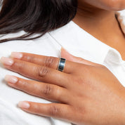 Fred Bennett | Brushed Steel Spinner Ring