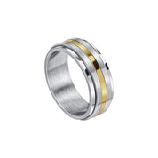 Fred Bennett | Gold Stripe Spinner Ring