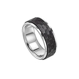 Fred Bennett | Black Steel Hexagon Ring