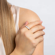 Diamonfire | Channel Set Baguette Ring