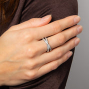 Diamonfire | Criss Cross Ring