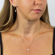 Penmans |  9ct Yellow Gold Star Pendant with Diamonds