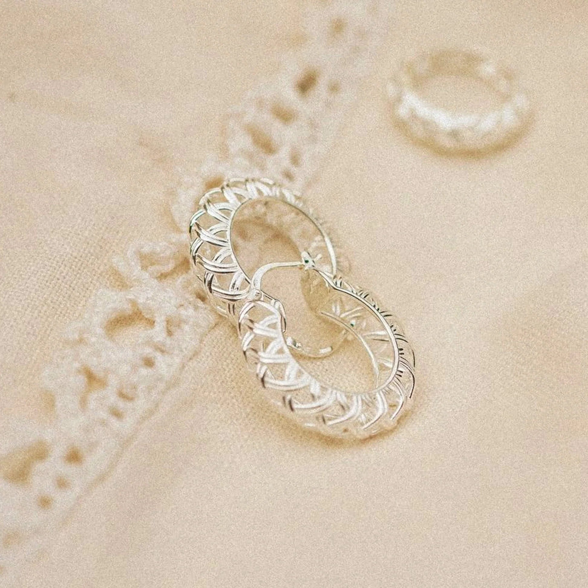 Daisy London | Shrimps Woven Maxi Hoops