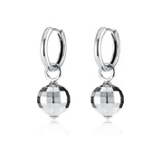 Scream Pretty | Disco Ball Charm Earrings