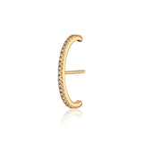Scream Pretty | Single Suspender Gold plate Earring