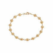 Daisy London |  Sixteen Bellis Daisy Chain Bracelet - Gold Plate