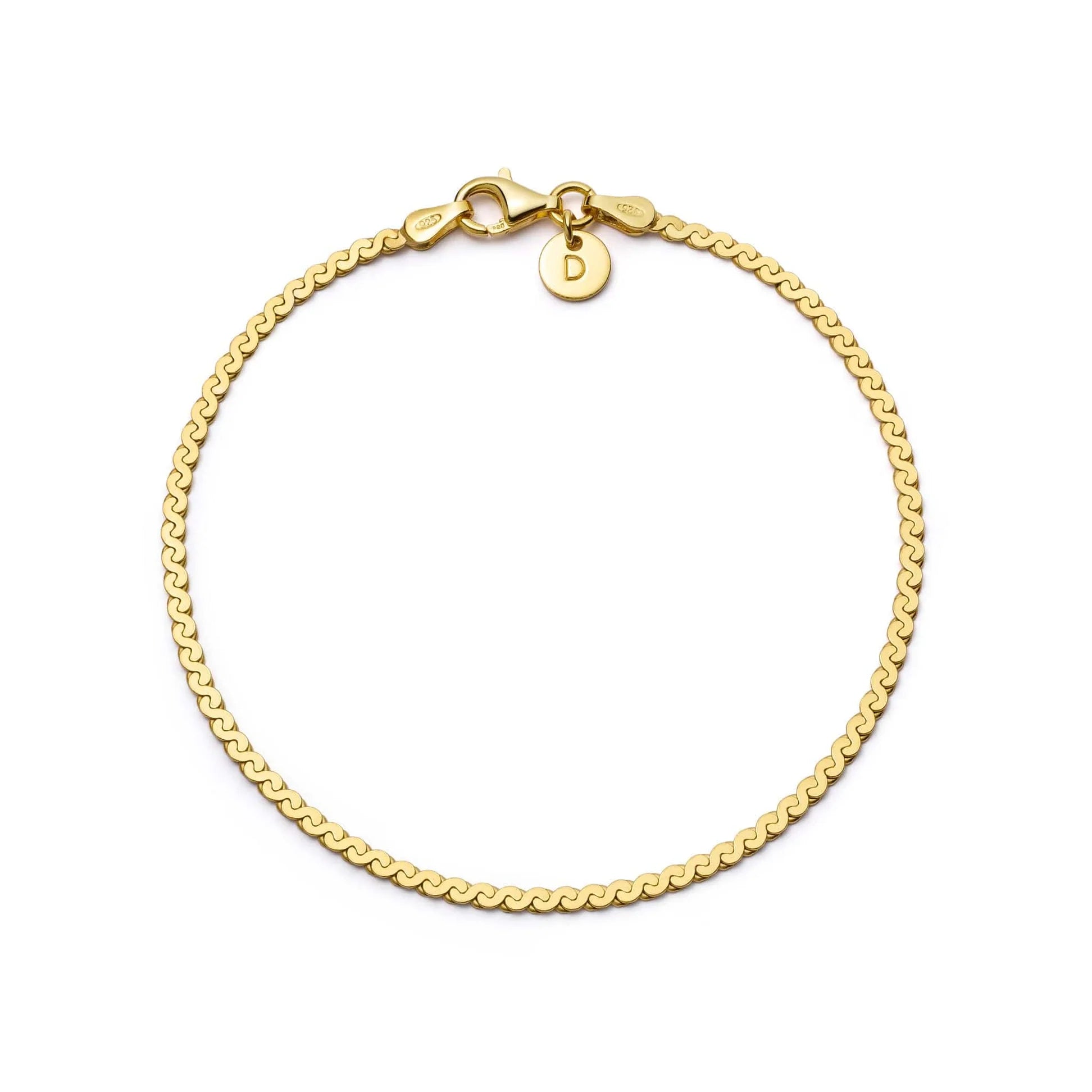 Daisy London | Spiral Snake Chain Bracelet