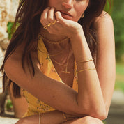 Daisy London | Spiral Snake Chain Bracelet