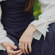Daisy London | Spiral Snake Chain Bracelet