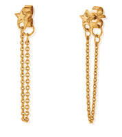 ChloBo | Gold Radiant Essence Chain Earrings
