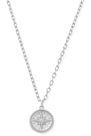 ChloBo | Light Anchor Chain Cosmic Compass Necklace