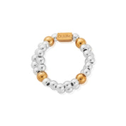 ChloBo | Gold & Silver Entwined Double Ring