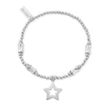 ChloBo | Cute Charm Chunky Twist Open Star Bracelet