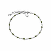Daisy London |  Treasure Green Beaded Bracelet