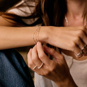 Daisy London | Triple bar Chain Bracelet