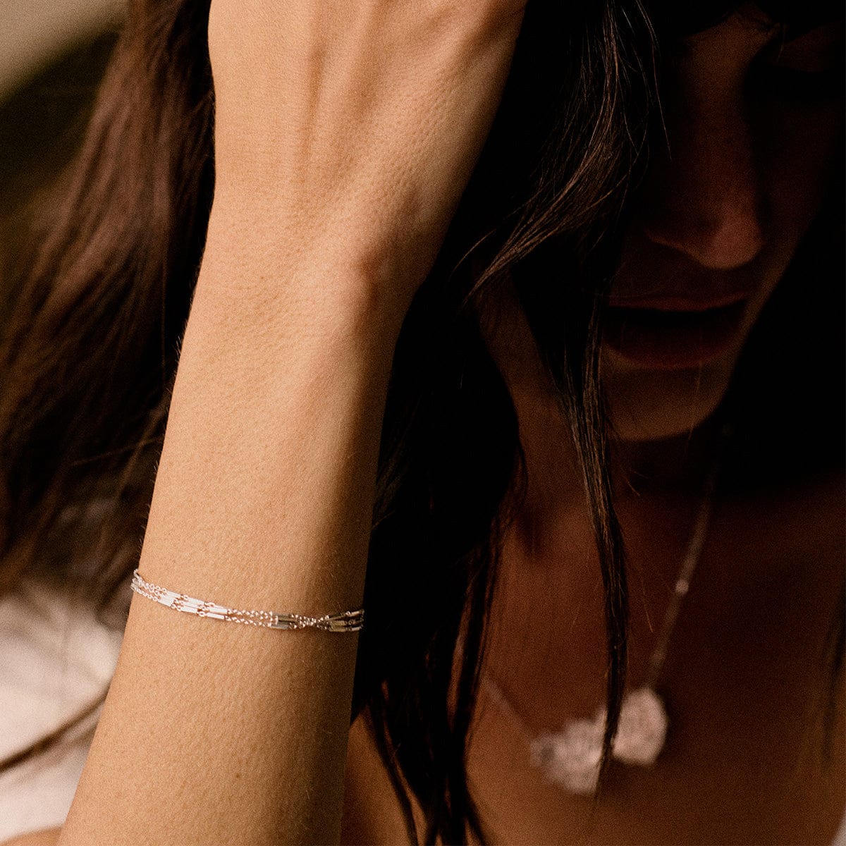 Daisy London | Triple bar Chain Bracelet