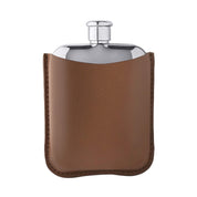 Fred Bennett | Hip Flask with Leather Sleeve