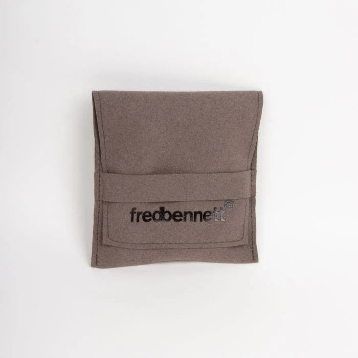 Fred Bennett | Triple Layer Thin Black Leather Bracelet