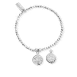 ChloBo |  Cute Charm Live Love Life Sterling Silver Bracelet