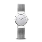 Bering |  Classic Collection 26mm Polished Mesh Watch