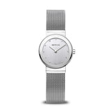 Bering |  Classic Collection 26mm Polished Mesh Watch