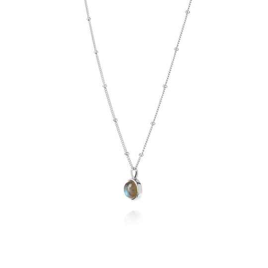 Daisy London |  Labradorite Healing Stone Sterling Silver Necklace
