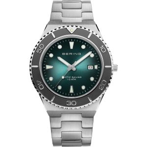 Bering |  Arctic Sailing Collection 40mm Brushed Stainless Steel Watch