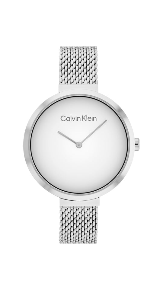 CK 36mm Minimalistic T Bar Mesh Watch