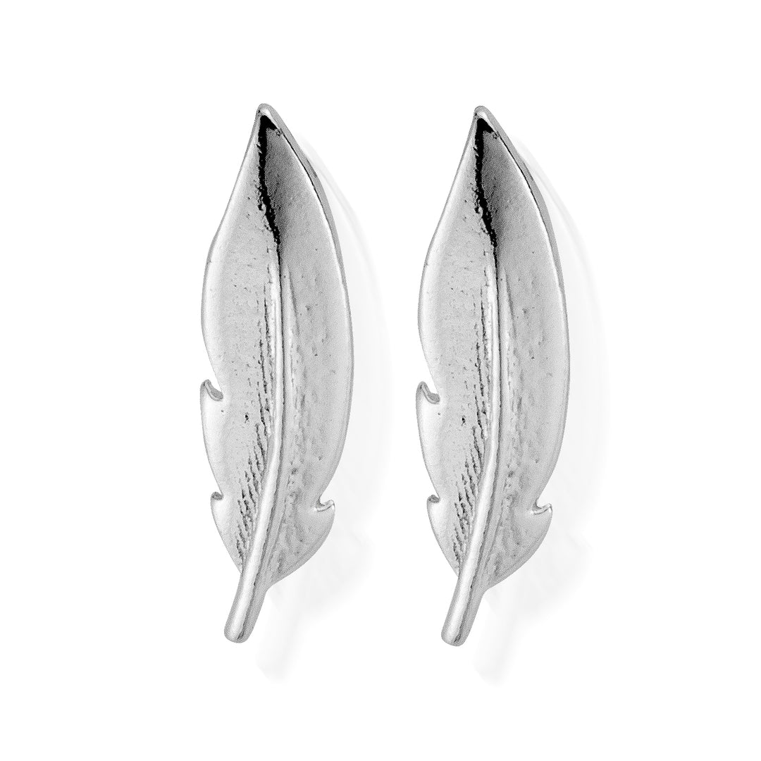 ChloBo |  Cuff Feather Earrings