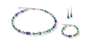Coeur De Lion | GeoCUBE earrings in Blue