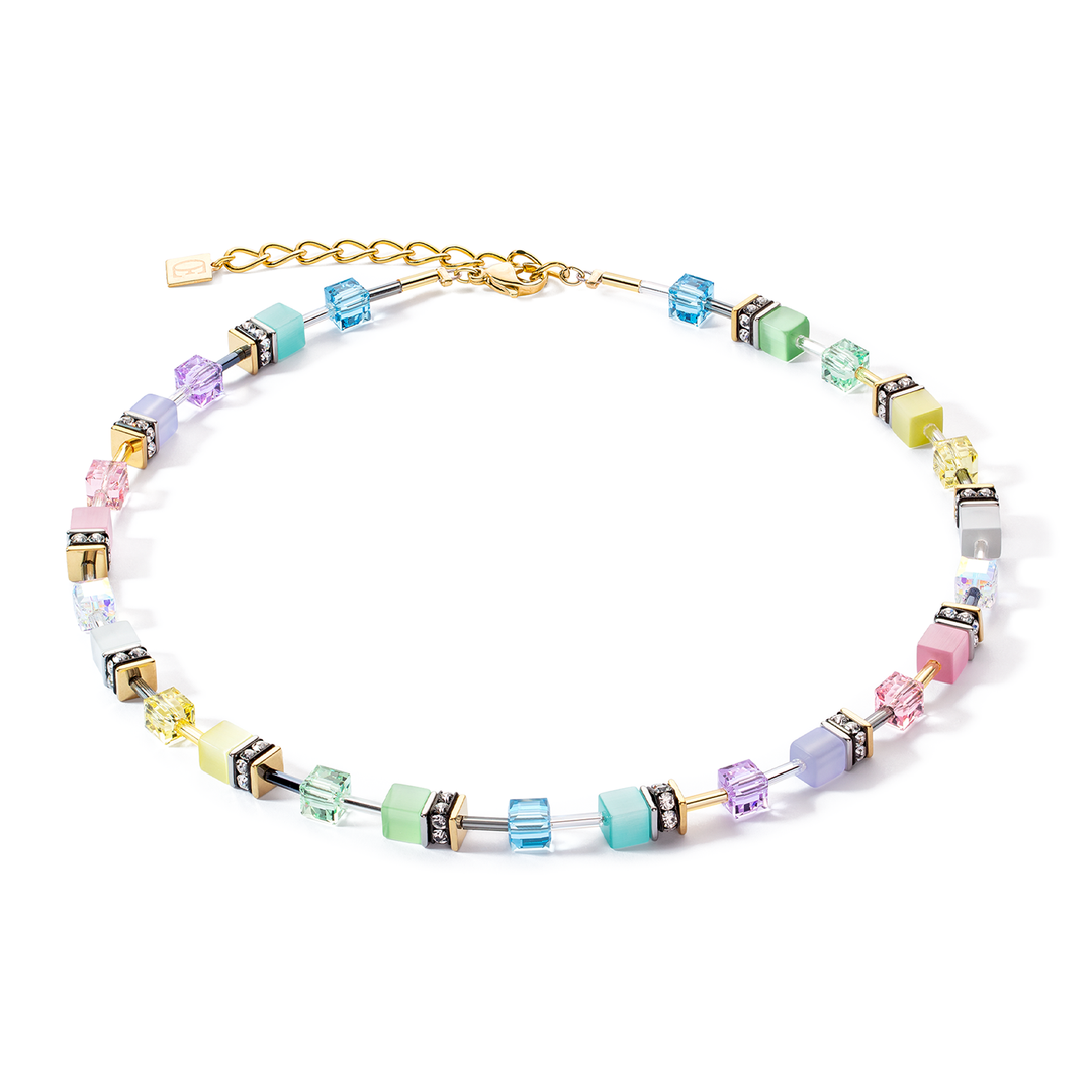 Coeur De Lion | GeoCUBE Necklace in pastel