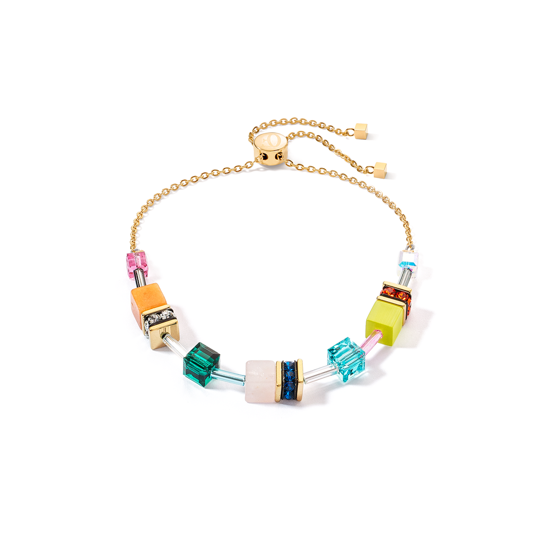 Coeur De Lion | GeoCUBE Toggle Bracelet in Vibrant colours