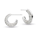 Kit Heath |  Bevel Cirque Semi Hoop Studs