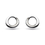 Kit Heath |  Bevel Cirque CZ Stud Earrings