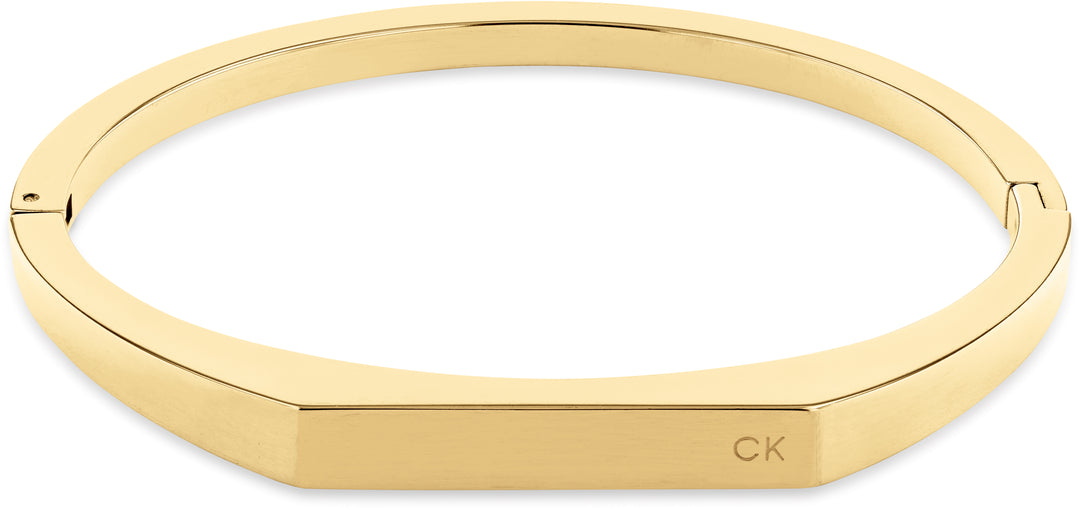 CK Faceted Hinged Bangle