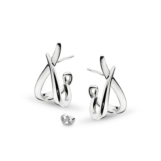 Kit Heath |  Entwine Semi Stud Earrings