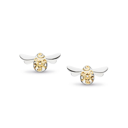 Kit Heath |  Blossom Flyte Honey Bee Stud Earrings