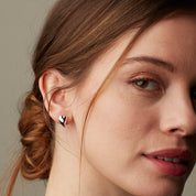 Kit Heath |  Desire Cherish Heart Stud Earrings