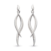 Kit Heath |  Entwine Twine Twist Drop Earrings