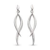 Kit Heath |  Entwine Twine Twist Drop Earrings