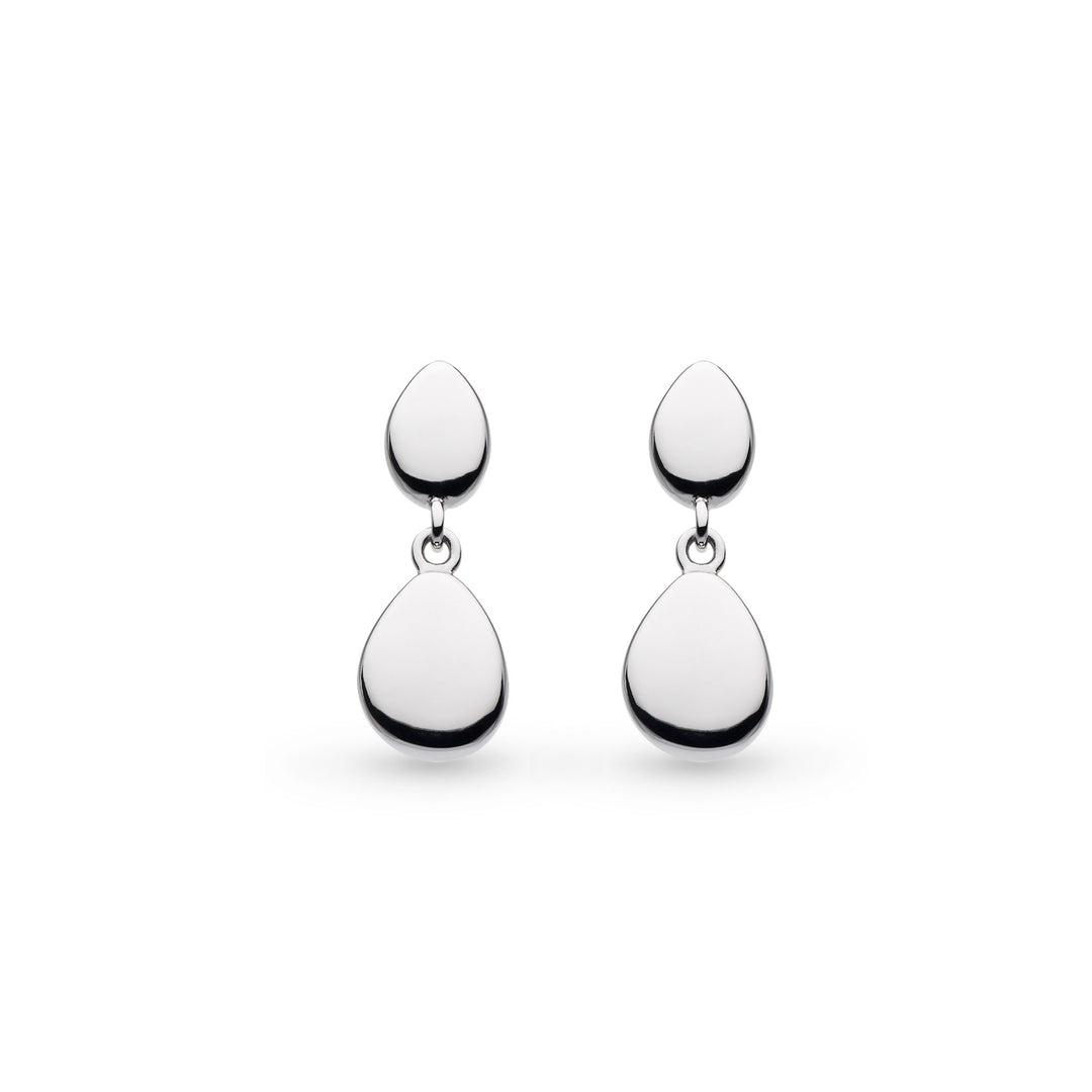Kit Heath |  Coast Pebbles Double Droplet Earrings