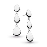 Kit Heath |  Coast pebbles linking Drop Earrings