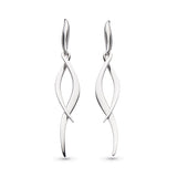 Kit Heath |  Entwine Twist Drop Earrings